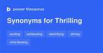 Thrilling Synonym