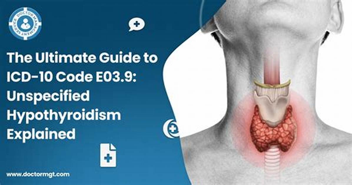 Thyroid Icd 10
