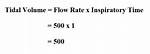 Tidal Volume Formula