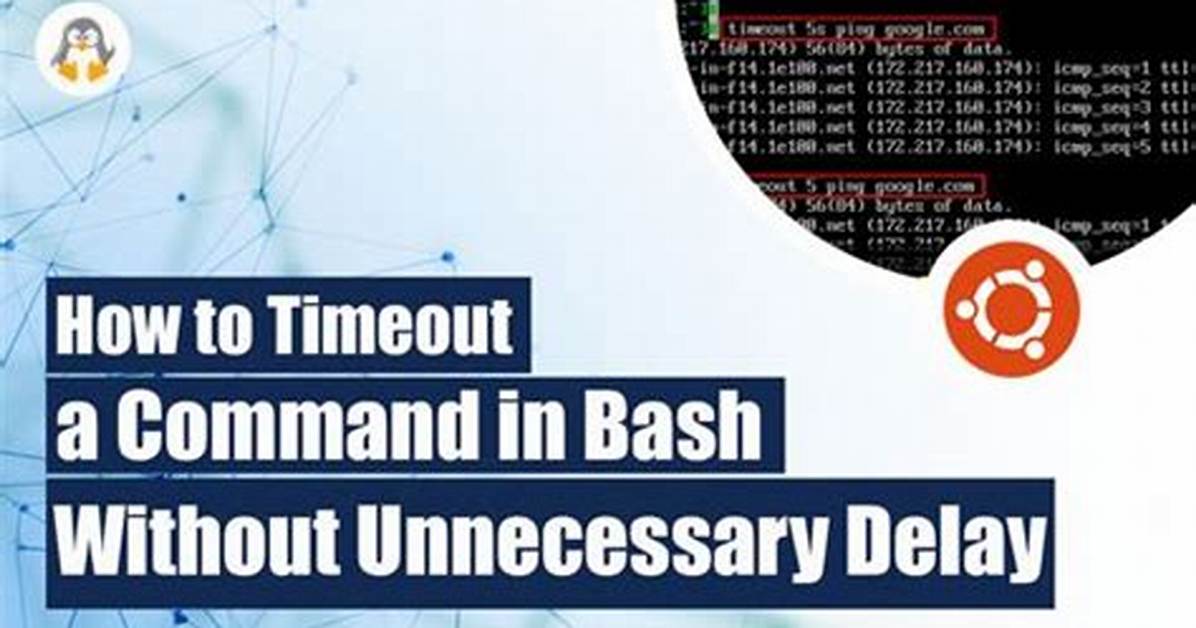 Timeout a Command in Bash Without Unnecessary Delay