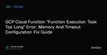 Timeout Function If It Takes Too Long to Finish [Duplicate]