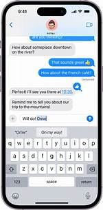 Tiny Face in a Text Message