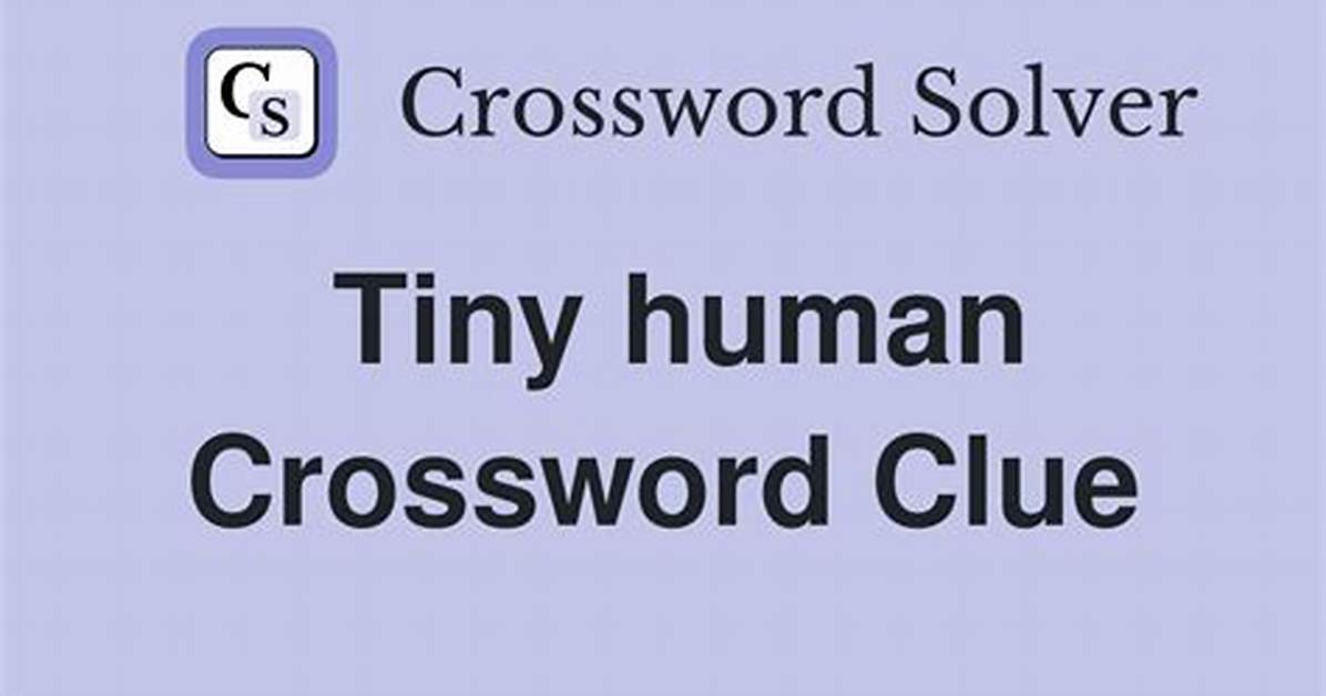 Tiny Trunks Crossword Clue