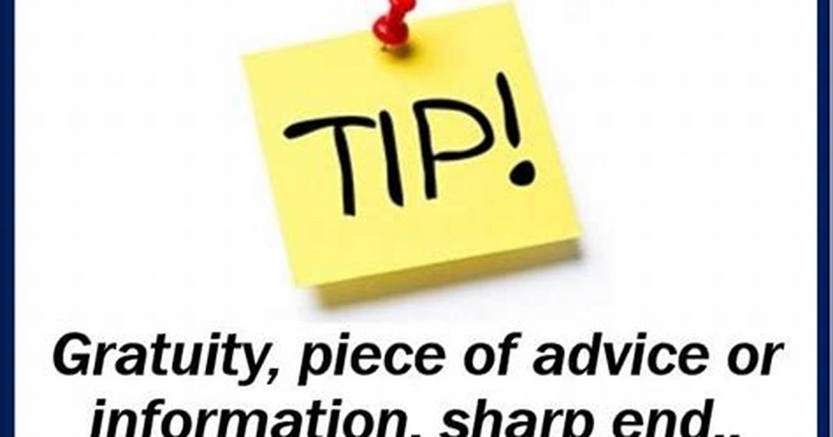 Tip Definition