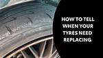 Tire That Needs Replacing