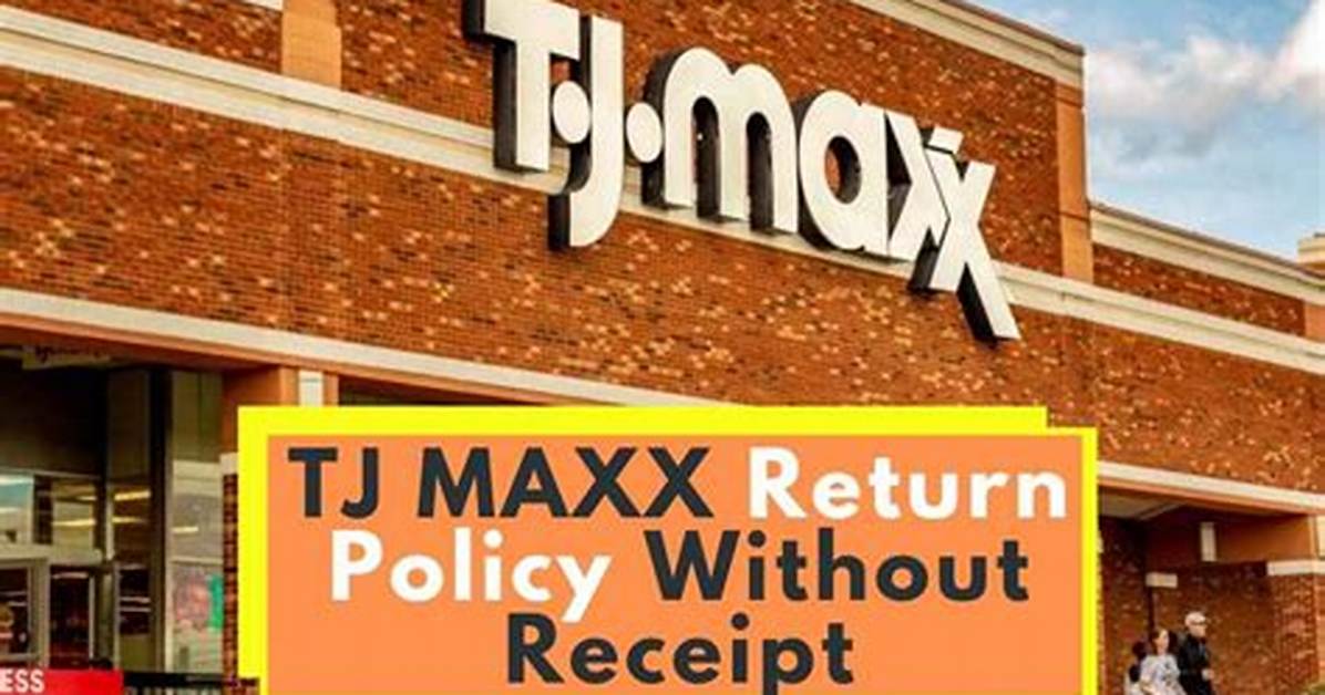 Tj Maxx Return Policy