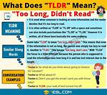 Tldr Mean