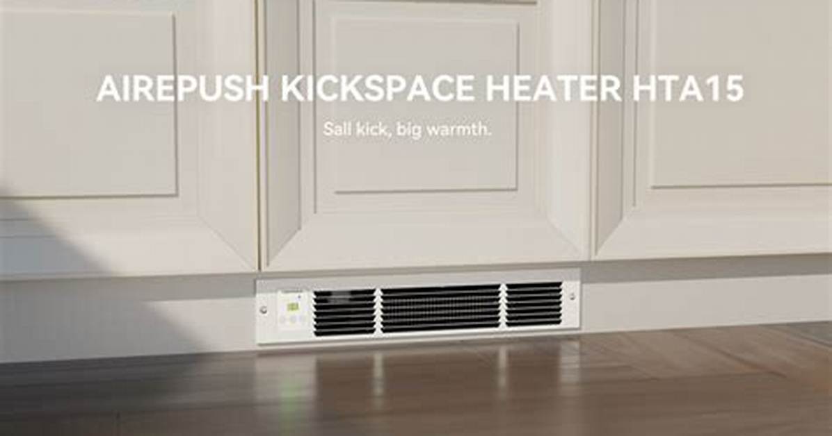 Toe Kick Heater