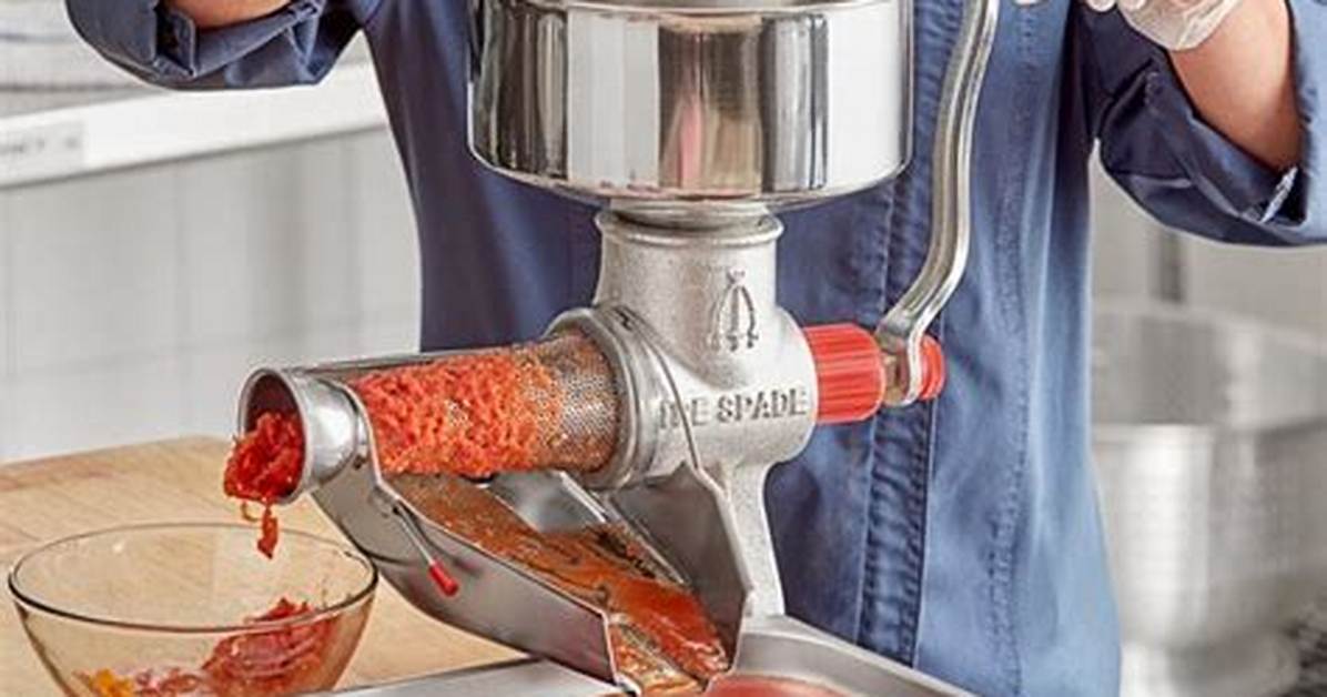 Tomato Mill
