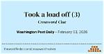 Took a Load Off