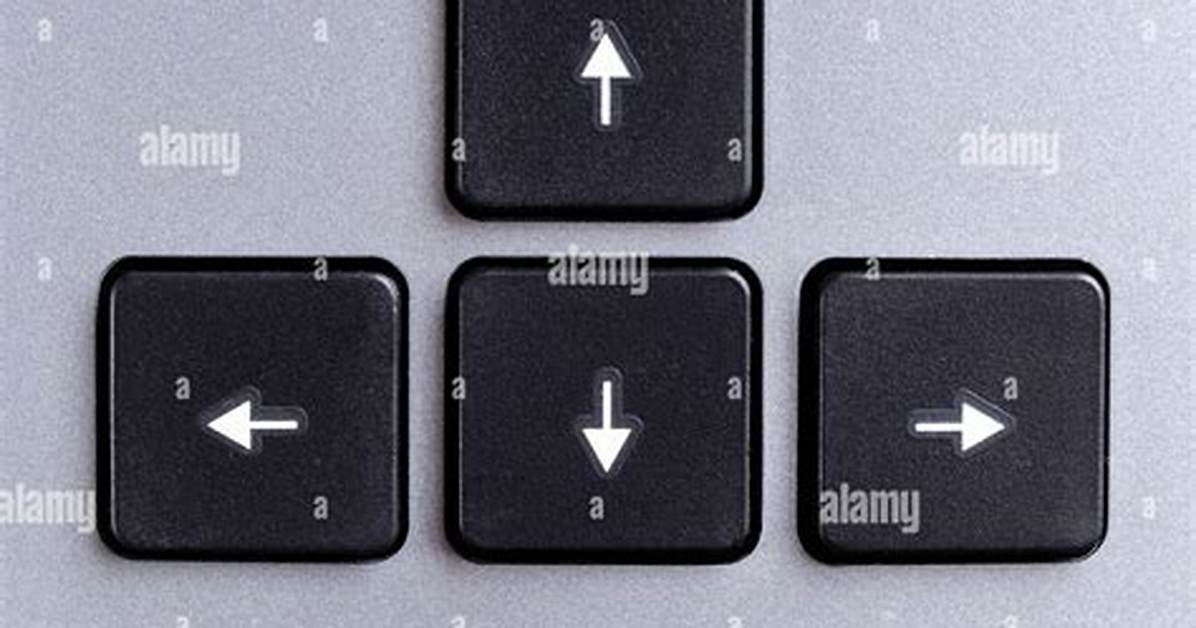 Top-Left Computer Key