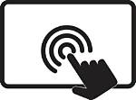 Touchscreen Symbol
