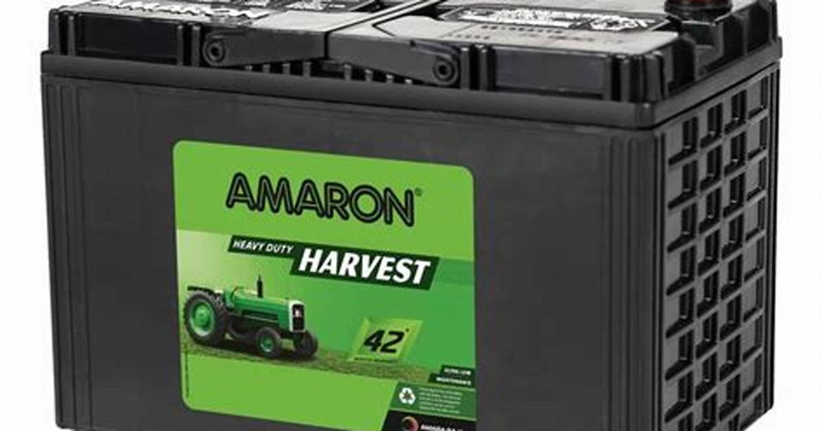 Tractor Battery