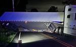 Tractor-Trailer Overturns in Hunterdon County (Developing)