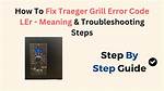 Traeger Error Codes