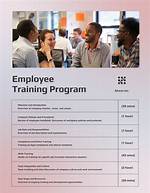 Training Program