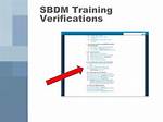 Training Verifications