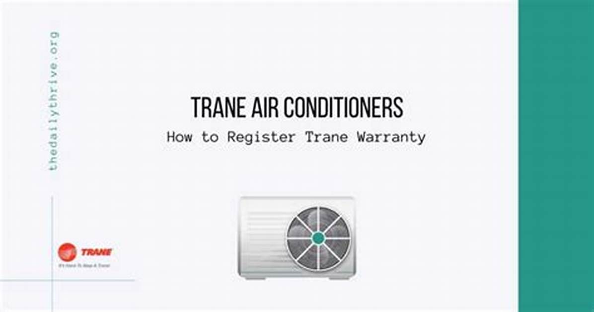 Trane Registration
