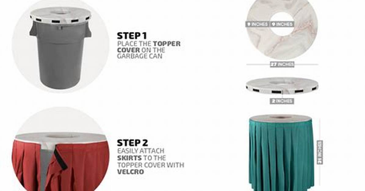 Trash Can Topper