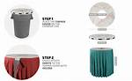 Trash Can Topper