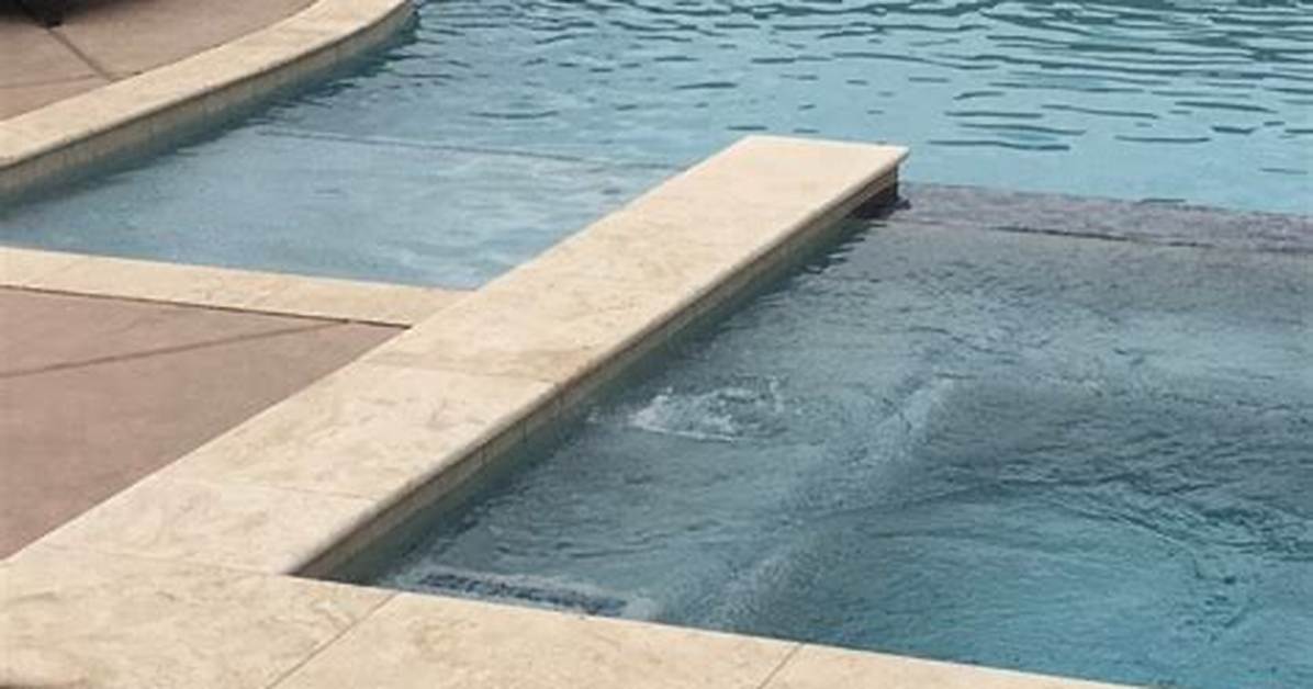 Travertine Pool Coping
