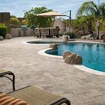 Travertine Pool Deck