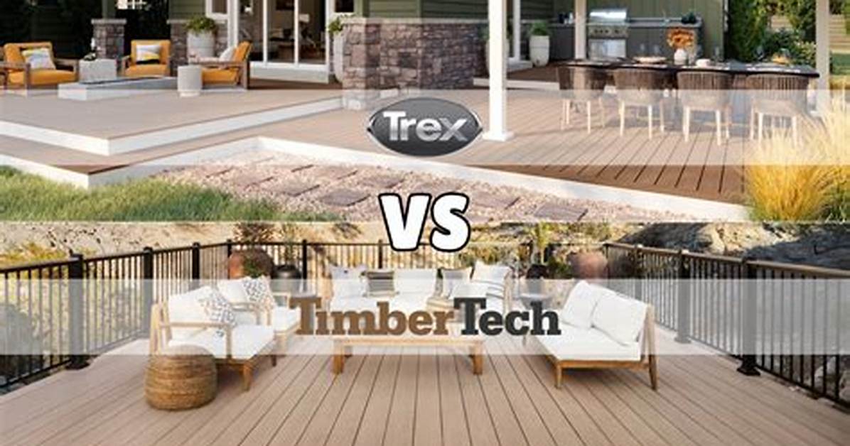 Trex vs Timbertech