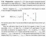 Triangular Matrices Proof
