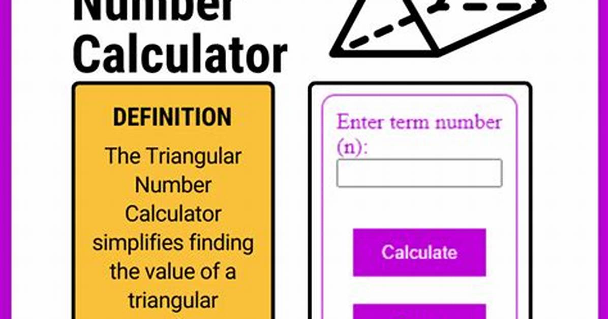 Triangular Number Calculator