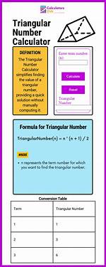 Triangular Number Calculator