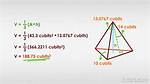 Triangular Pyramid Formula