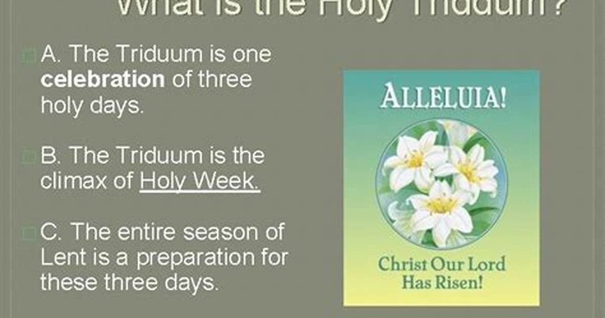 Triduum Definition