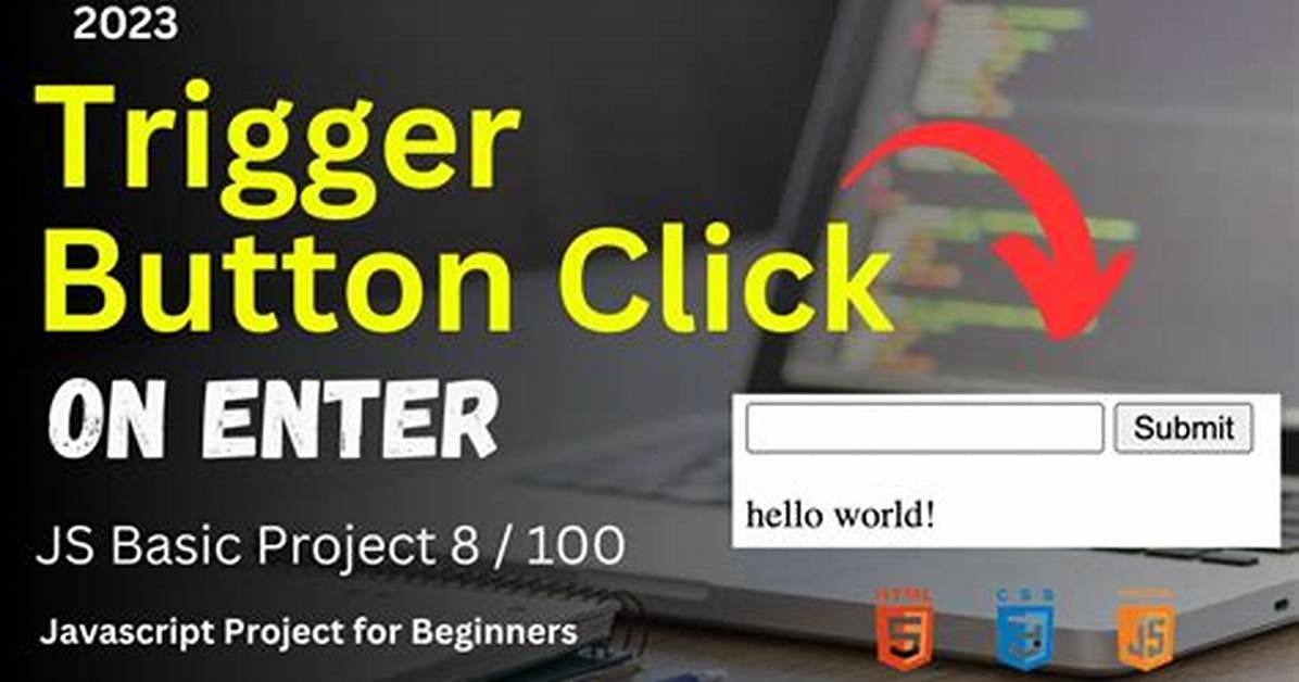 Trigger a Button Click with Javascript on the Enter Key in a Text Box