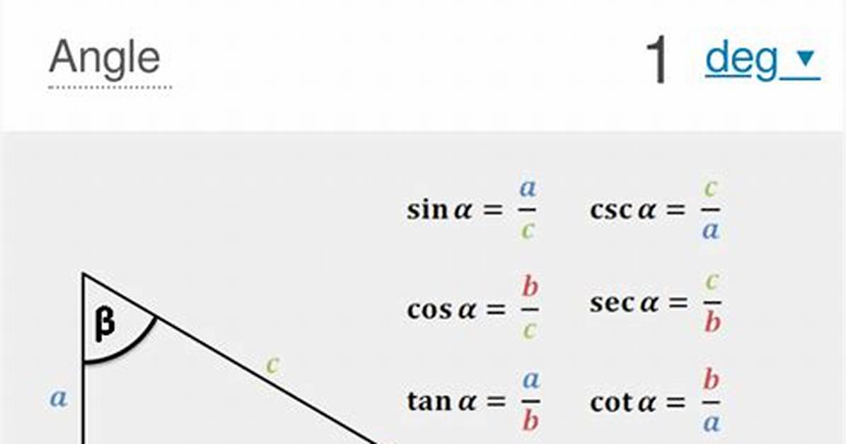 Trigonometry Calculator