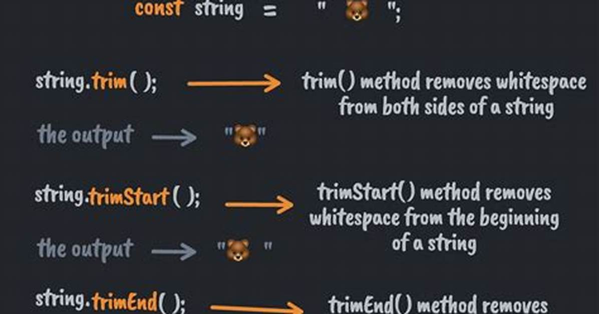 Trim String in Javascript