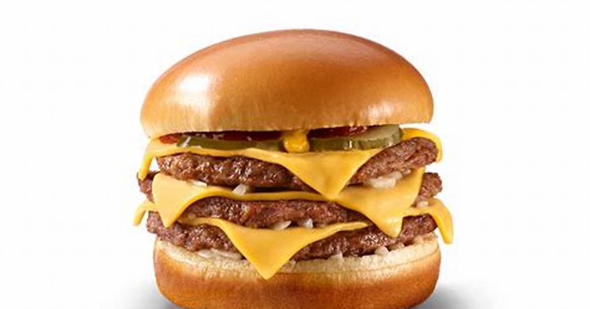 Triple Cheeseburger