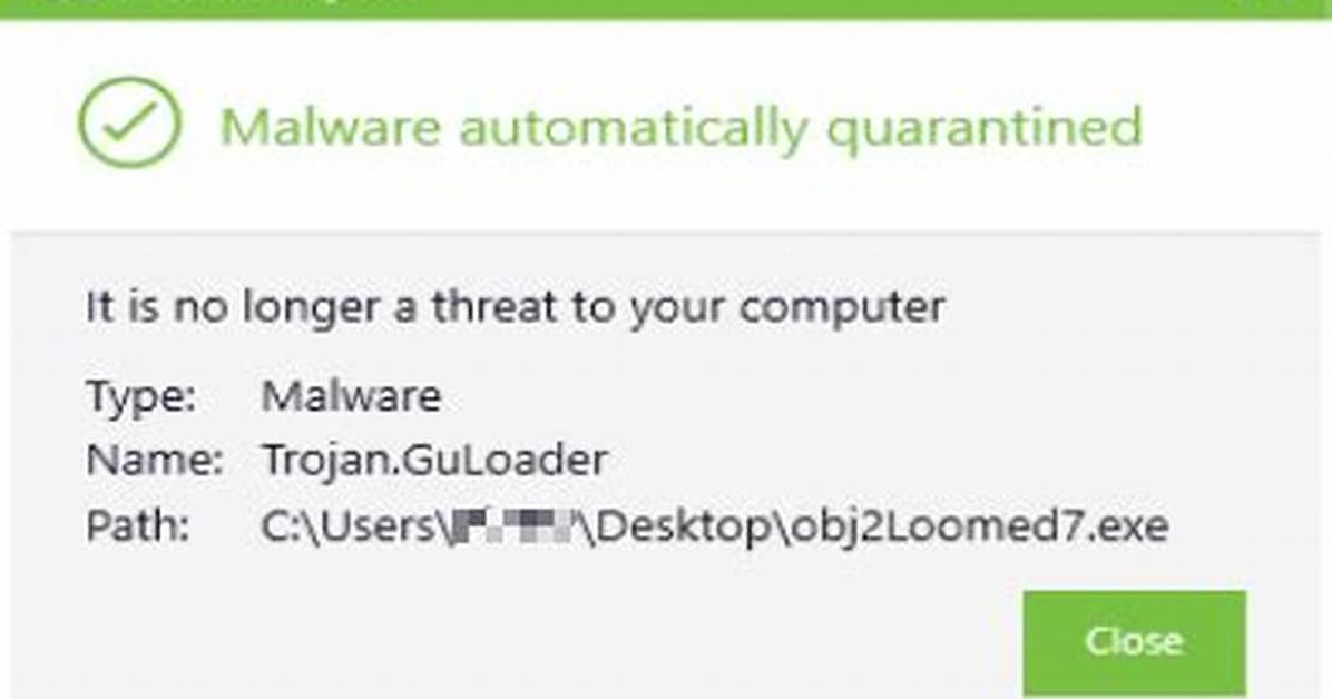 Trojan. Agent. Guloader