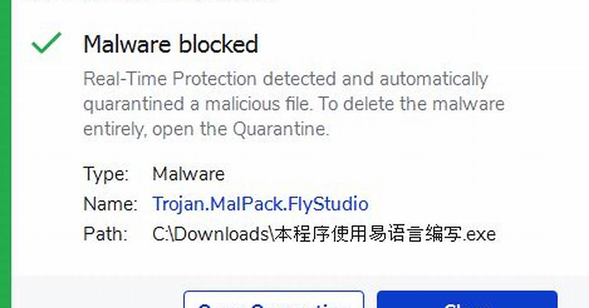 Trojan. Malpack. Flystudio