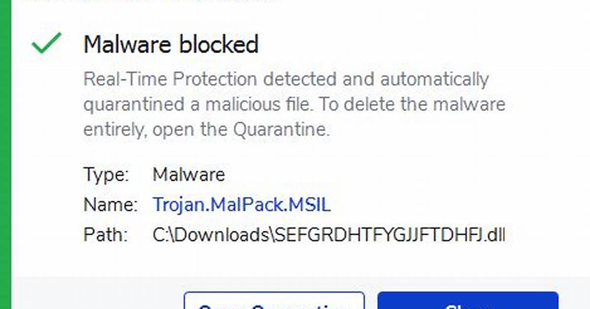 Trojan. Malpack. Msil