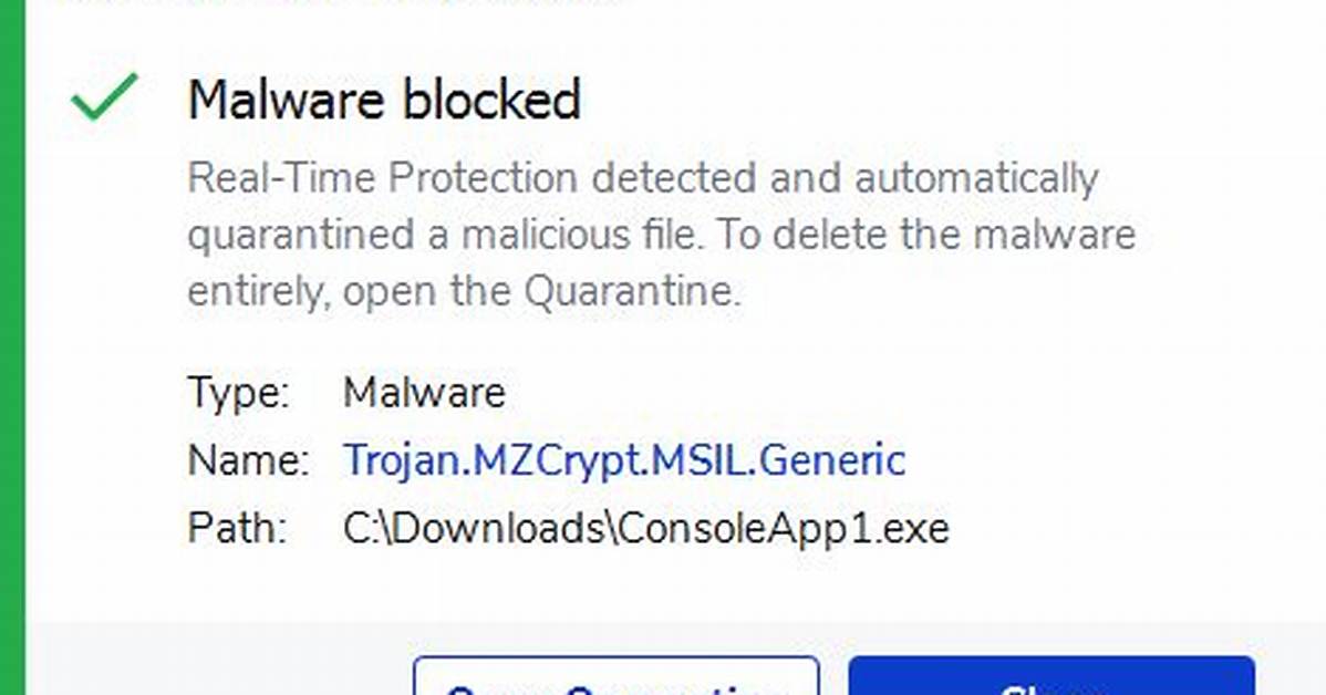Trojan. Mscrypt. Msil. Generic