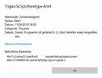 Trojan: Script/Foretype. a! Ml
