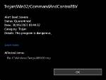 Trojan: Win32/Commandandcontrol! Bv — Command & Control Trojan