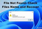 Try Not to Be Found