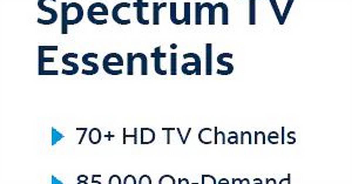 Tv Essentials Spectrum