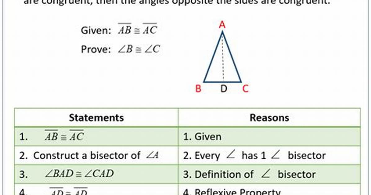 Two Column Proof
