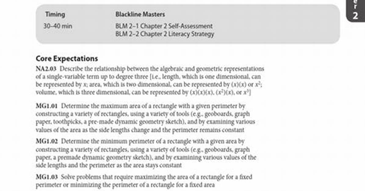 Two-Dimensional Measurement