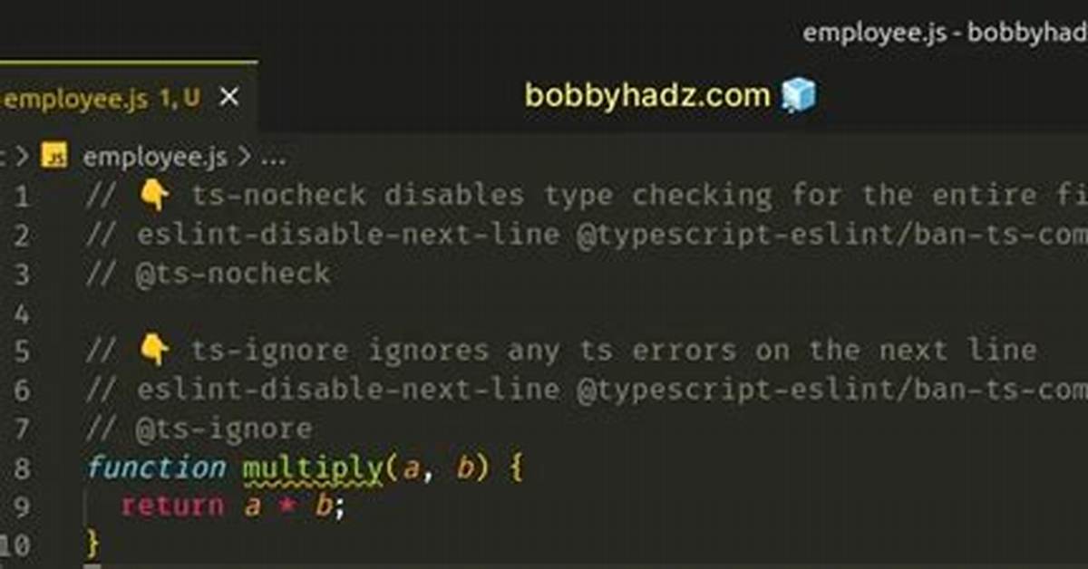 Type Checking in Javascript