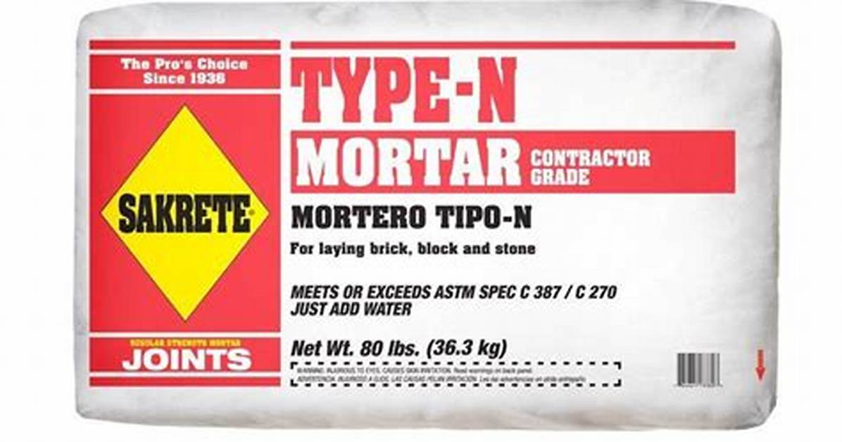 Type N Mortar