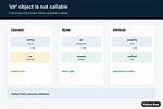 Typeerror: 'Str' Object Is Not Callable (Python)