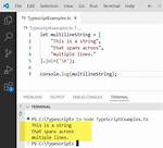 Typescript - Angular: Multiline String